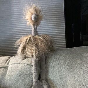 Jellycat Fluffy Plush Toy Odette the Ostrich